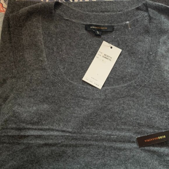 Wool bland  knit scoop neck tank top - Picture 6 of 6